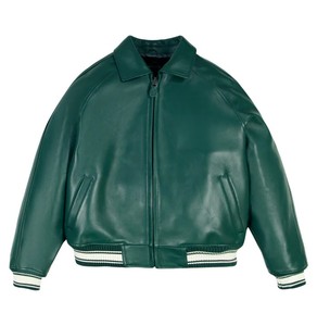 Veste bomber universitaire en cuir personnalisée pour l'hiver, best-seller - Product Image 2