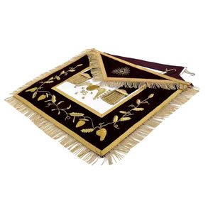 Delantal Masónico The Fabric Studio para Unisex, Delantal Masónico Bordado a Máquina en Diferentes Tallas - Product Image 2