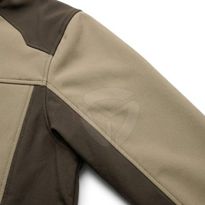 Lightweight <b>Men's</b> Softshell Winter <b>Jacket</b> Full Zip Outdoor Clothing With Modern Fit For Hiking <b>Cycling</b> and Travel - Product Image 4