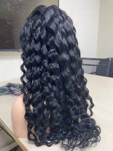 Perruque corps ondulé dentelle transparente cheveux humains vierges péruviens non traités cuticule vierge alignée - Product Image 6