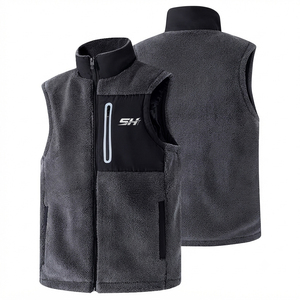 Gilet polaire d'hiver pour homme, sans manches, imperméable, respirant, en polyester écologique, pour temps froid, à bas prix. - Product Image 1