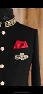 Salwar Kameez Clásico Indio-Pakistaní para Hombre, Traje de Novio Real Bordado, Protección Solar, Sin Arrugas - Product Image 3