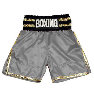 Fabricant OEM de shorts de boxe en satin personnalisés, caleçons de boxe taille haute, vente en gros en vrac, marque privée, approvisionnement direct usine - Product Image 2