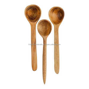 Wholesale Teak <b>Wood</b> Serving Spoon, Attractive Acacia Kitchenware for Home, Restaurant, and <b>Ice</b> <b>Cream</b> Serving with Elegant Design - Product Image 3