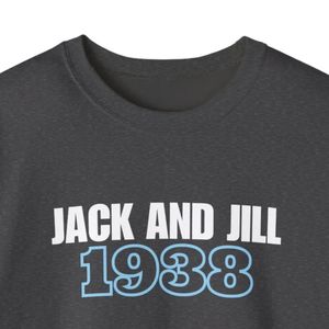 เสื้อสเวตเชิ้ตคอกลมผู้ชาย Custom Jack and Jill 1938 ผ้าฟลีซนุ่ม แขนยาว สวมหัว สไตล์ลำลอง ปักโลโก้ สตรีทแวร์ ขายส่ง - Product Image 6