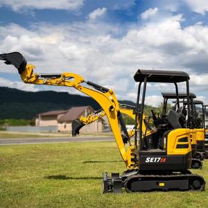 Robusta Excavadora de Cadenas Amarilla Usada de 3000 kg con Chasis Reforzado y Brazo de Alto Alcance para Trabajos Pesados de Limpieza de Terrenos - Product Image 3