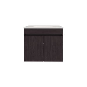 Mobile da Bagno FM FURNITURE a 2 Ante in Wengue della Collezione Rainbow City - Product Image 2