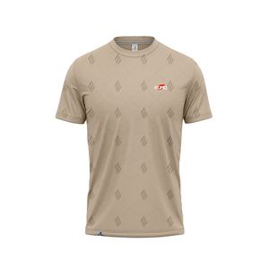 T-shirt décontracté pour homme en coton uni, coupe classique, tissu tricoté respirant et design facile à porter résistant aux plis - Product Image 1