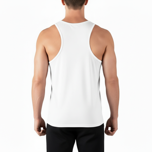 Ropa Deportiva, Camiseta sin Mangas de Algodón para Hombre, Chaleco Deportivo, Camiseta de Gimnasio para Hombre, Culturismo, Fitness, Running, Logotipo Personalizado - Product Image 5