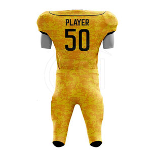 Uniforme de football américain de style sportif, respirant, confortable, vêtements de sport en polyester de haute qualité - Product Image 6