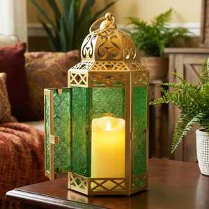 Vintage Metal Candle Holder Lantern Decorative Hollow Candle <b>Stand</b> For Home Wedding Party Table Garden Decoration - Product Image 1