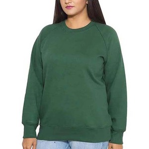 Classic women sweatshirt soft fleece pullover relaxed fit winter top casual everyday wear warm crewneck long sleeve fashion - Product Image 6