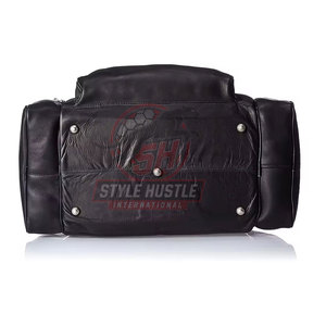 Bolsa de viaje de cuero impermeable de bajo precio, último diseño, venta al por mayor, hecha en Pakistán - Product Image 4