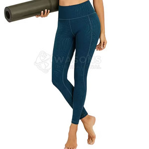 Nouveau design, leggings décontractés pour femmes de haute qualité, séchage rapide, respirants, en spandex/nylon, en vente en ligne - Product Image 4
