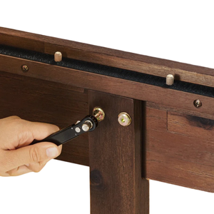 Lit souple moderne de haute qualité Lit à plateforme polyvalent en bois massif à profil bas de conception silencieuse et cadre robuste pour les chambres à coucher - Product Image 4