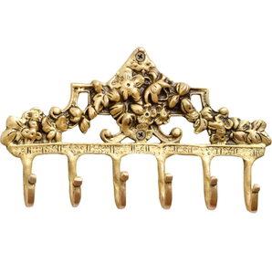 Brass <b>Hook</b> Hanger for <b>Kitchen</b> Bathroom Coat Towel Display Bedroom Wall Mounted Organizer Hot Sale - Product Image 4