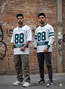 T-shirt décontracté en tissu mesh de haute qualité, coupe ample, streetwear, impression sérigraphique personnalisée, logo, tissu épais - Product Image 4