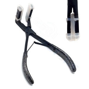 Pince professionnelle pour extensions de cheveux, outil d'application de ruban adhésif pour extensions, pince à presser pour extensions adhésives, outil de pose de ruban adhésif pour salon de coiffure. - Product Image 4