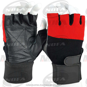 Unisex Leather Lightweight Waterproof Fitness <b>Gloves</b> for Gym <b>Training</b> Home Workout Bodybuilding & <b>Weight</b> Lifting Wrist Support - Product Image 5