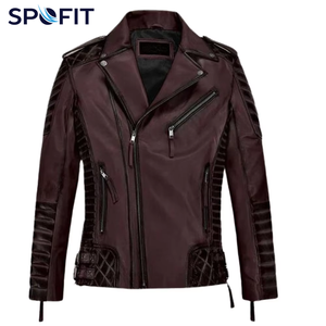 Chaqueta Casual Ligera de Cuero Genuino para Hombre, Fabricada en Pakistán, con Frente de Lona, Servicio OEM Personalizado, Invierno, Teñido Liso - Product Image 1