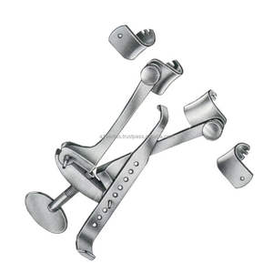 Retractor <span class=keywords><strong>Henner</strong></span> (Lempert) A-1 VERITAS de Alta Calidad, 2 Pares de Cuchillas, Cuchilla Central, Clip Hemolock Manual Reutilizable, Instrumento Quirúrgico - Product Image 4