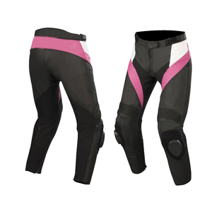 Pantalon de moto unisexe imperméable, respirant, coupe-vent, grande taille, toutes saisons, en cuir véritable, imprimé, en cuir de vachette et de mouton - Product Image 1