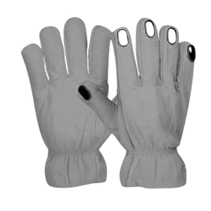 Premium High Quality Goat Grain Leather Industrial <b>Gloves</b> Anti-Slip Hand and Arm Protection Assembly Driving <b>Gloves</b> - Product Image 1