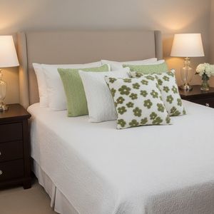 Ensemble de 6 housses de coussin décoratives en tricot torsadé pour jardin, coussins de siège et oreillers en tricot torsadé pur - Product Image 4