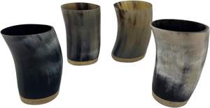 Vasos de Chupito de Cuerno Natural, Vasos de Vodka, Vasos de Tequila, Mini Vasos, Hechos de Cuerno de Búfalo, Estilo Vikingo, Copas de Cuerno para Beber, Venta al por Mayor - Product Image 2