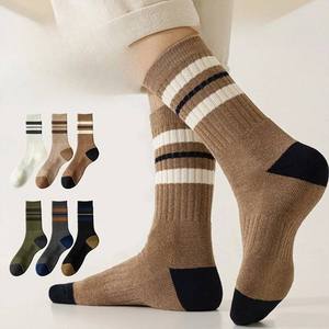 Premium Polyester & Spandex Breathable <b>Men's</b> Athletic Sports Casual Wear <b>Compression</b> & Fashion <b>Socks</b> OEM/ODM Custom - Product Image 4