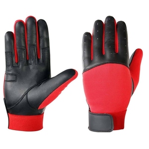 Gants de frappe en cuir vert et or, ambidextres, fermeture auto-agrippante, équipement d'entraînement unisexe pour adultes - Product Image 5