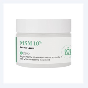 Crema facial SS22 MSM 10% Revital Cream ghkcu, crema facial para hombres, crema facial hidratante, crema facial de arroz, crema facial iluminadora - Product Image 2