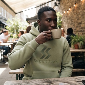 Ensemble sweat à capuche et pantalon de survêtement vintage épais et respirant en coton technique, grande taille, personnalisé avec logo, pour l'hiver, style streetwear, vente en gros - Product Image 6