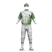 Maillot de baseball personnalisé avec short, prix direct usine du premier fabricant, vêtements de sport, services OEM, uniforme de baseball