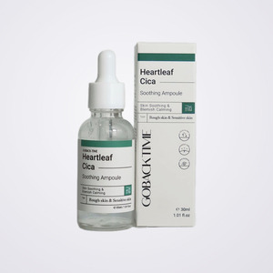 แอมพูลเกาหลี K-Beauty Gobaektaim Heartleaf Cica Soothing Ampoule ผลิตในเกาหลี 30 มล. เซนเทลล่า เอเชียติก้า - Product Image 2
