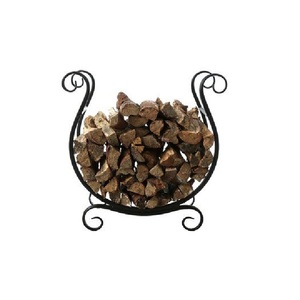 Nouveauté : Accessoires pour la maison, support de rangement pour bois de chauffage en métal pour jardin extérieur, porte-bûches en fer forgé pour cheminée - Product Image 2