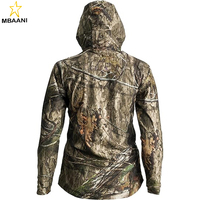 Veste de chasse camouflage légère, respirante et imperméable pour femmes, pour l'extérieur