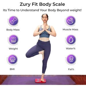Zury Fit เครื่องชั่งสำหรับศัลยกรรมกระดูก, เครื่องชั่งน้ำหนักร่างกายสำหรับฟิตเนส - Product Image 4