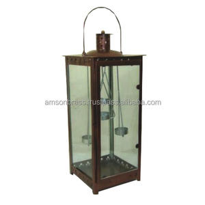 High Quality Handmade Metal Lantern Decorative <b>Tealight</b> Candle Lantern for Festival Decoration Windproof Lantern - Product Image 6