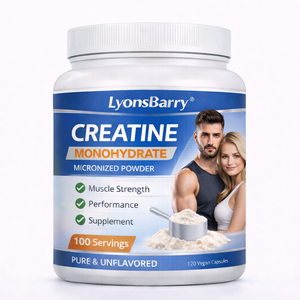 Creatina Monohidrato en Polvo Micronizado, Suplemento para el Rendimiento y la Fuerza Muscular, Fabricante OEM de Marca Privada con Certificación GMP - Product Image 1