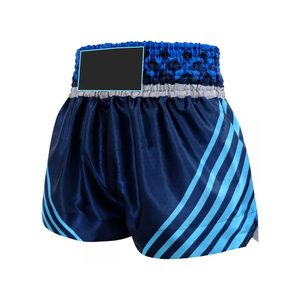 Pantalones Cortos de Boxeo con Logotipo Personalizado para Hombre, de Alta Calidad, Satén Ligero, Cómodos, para Entrenamiento y Combate - Product Image 2
