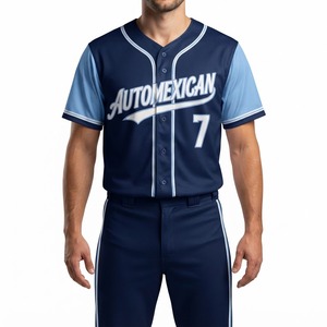 Uniforme de Béisbol Personalizado para Club, Pantalones con Logotipo del Equipo y Número del Jugador Impresos, Ropa Deportiva para Partidos de Liga, Torneos y Eventos Deportivos - Product Image 1
