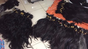 Volos bébé vietnamien trame unique Remy cheveux vierges 100g la meilleure qualité pour le blanchiment en gros - Product Image 6