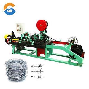 Hoge Efficiëntie Automatische Prikkeldraad Productie Machine Fabriek Prijs Prikkeldraad Vormen Nagelvormende Plc Componenten - Product Image 1
