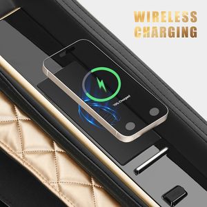 Fauteuil de massage électrique Shiatsu de luxe - Couverture complète du corps, multifonctionnel pour les soins corporels, en cuir - Product Image 4