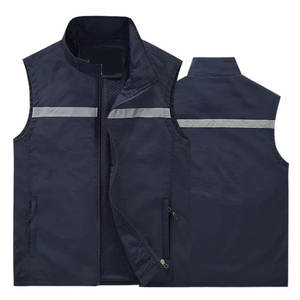Gilet de sécurité réfléchissant de qualité supérieure, classe 1 ANSI, avec LED, imperméable, avec logo personnalisé, multi-poches, vêtements de travail pour la photographie - Product Image 6
