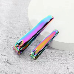 Coupe-ongles professionnels TWEEZEX en acier inoxydable courbé, avec logo personnalisé, haute qualité, ouverture large, pour usage manuel, coffret cadeau OEM - Product Image 2