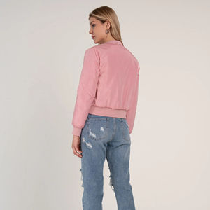 Nouvelle Collection 2026 – Blousons Letterman Courts Femme de Haute Qualité pour l'Automne, Manteaux d'Hiver à Manches Longues, Blousons Bomber en Cuir Personnalisables, Vestes de Baseball - Product Image 4