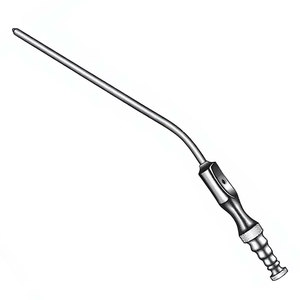 Tube d'aspiration Frazier 19 cm / 7-1/2 pouces de diamètre 3,0 mm Fr 09 Instrument chirurgical de précision pour l'aspiration efficace des fluides - Product Image 3