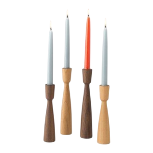 Porte-bougie conique en bois de manguier pour la décoration d'éclairage domestique, de mariage et de Noël, fait main, en promotion - Product Image 5